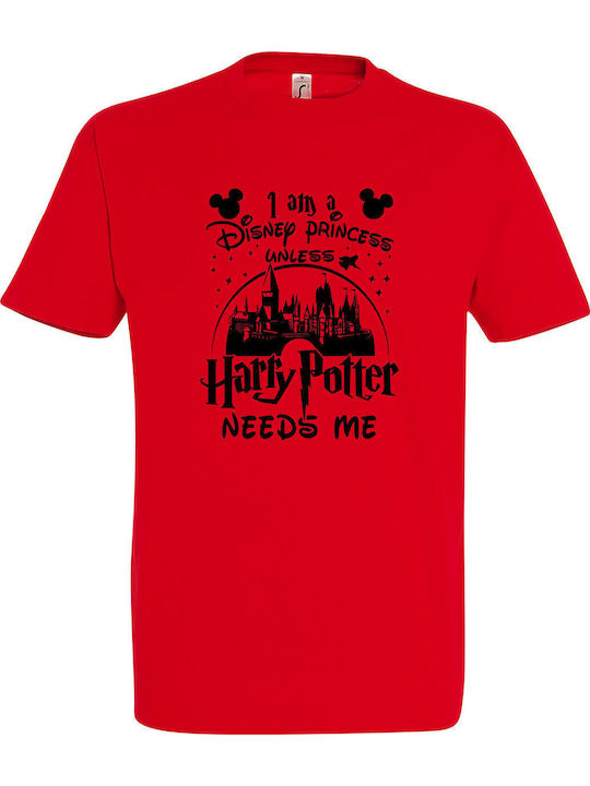 kirikoko Детска тениска Red I Am A Disney Princ...