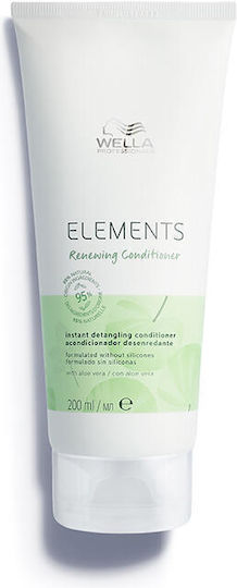 Wella Elements Lightweight Renewing Conditioner Αναδόμησης/Θρέψης για Λιπαρά Μαλλιά 200ml