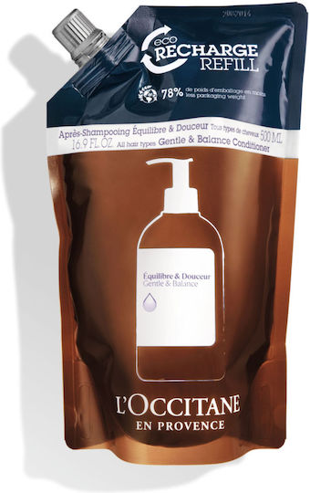 L'Occitane Gentle & Balance Conditioner Refill Ενυδάτωσης 500ml