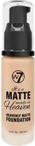 W7 Cosmetics It's A Matte Made In Heaven Liquid Foundation Fresh Beige 30ml