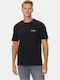 Men's Undershirts Short-sleeved in Black Color 3Pack