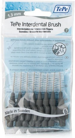 TePe Extra Soft Interdentalbürsten 1.3mm Gray 8Stück