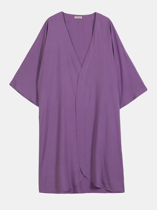 Μακρύ Κιμονό Oversized Dahlia