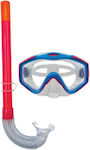Zanna Toys Diving Mask with Breathing Tube in Pink color