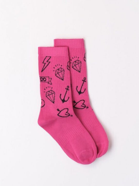 iDO Kids' Socks Fucsia