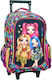 Gim High Glitter School Bag Trolley Elementary, Elementary