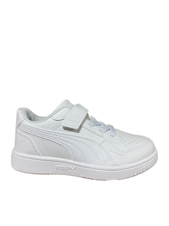 PUMA Ac+ Ps Weiß Kinder Sneaker PUMA Ac+ Ps Weiß Kinder Sneaker