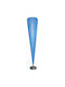 Gekas Floor Lamp H155cm. with Socket for Bulb E27 Blue