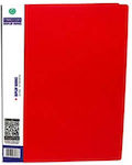 Matalon Clipboard Flexible for Paper A4 Red 1pcs