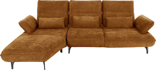 Eck Sofa Bett mit Linker Ecke Keramidi 283x188x100cm