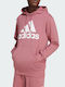 Essentials French Terry Sweatshirt mit Kapuze Deeppink