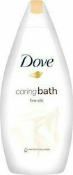 Dove Caring Bath Fine Silk Cremiges Schaumbad (1x700ml) 700ml