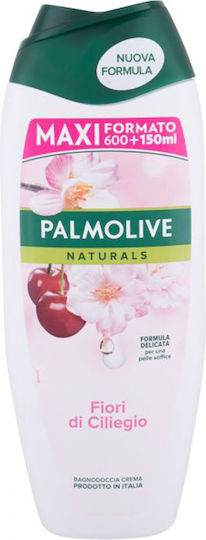Palmolive Naturals Cherry Blossom Κρεμώδες Αφρόλουτρο με Aloe Vera Ενυδατικό 750ml