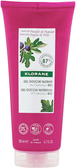 Klorane Fenille De Figuier Moisturizing Shower Gel With Green Tea Scent 200ml