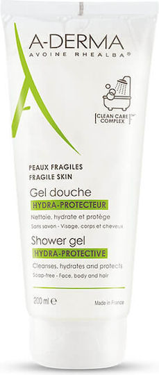 A-Derma Hydra-Protective Schaumbad in Gel mit Hafer Beruhigend 200ml