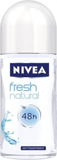 Nivea Fresh Natural Антиспирантен Дезодорант 48ч в Рол-он 50мл