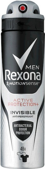 Rexona Men Motion Sense Active Protection+ Invisible 48h Anti-perspirant Αποσμητικό 48h σε Spray 150ml