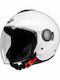 Pilot Fly SV Alb Cască Moto Jet ECE 22.06 1300gr cu Sunvisor