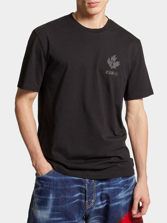 Dsquared2 T-shirt Μαύρο S74GD1302D20020-900 | Skroutz.gr