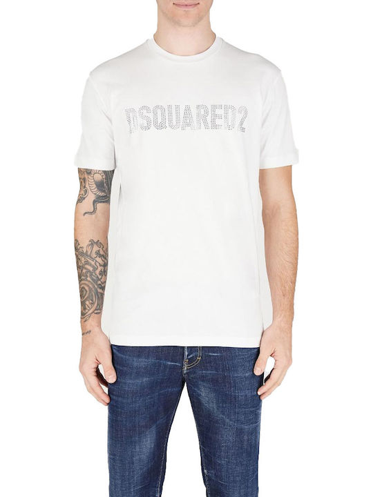 Dsquared2 T-shirt White S71GD1438S22427-101 | Skroutz.eu