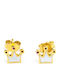 Goldsmith Crown Kids Earrings Studs Crowns from Silver