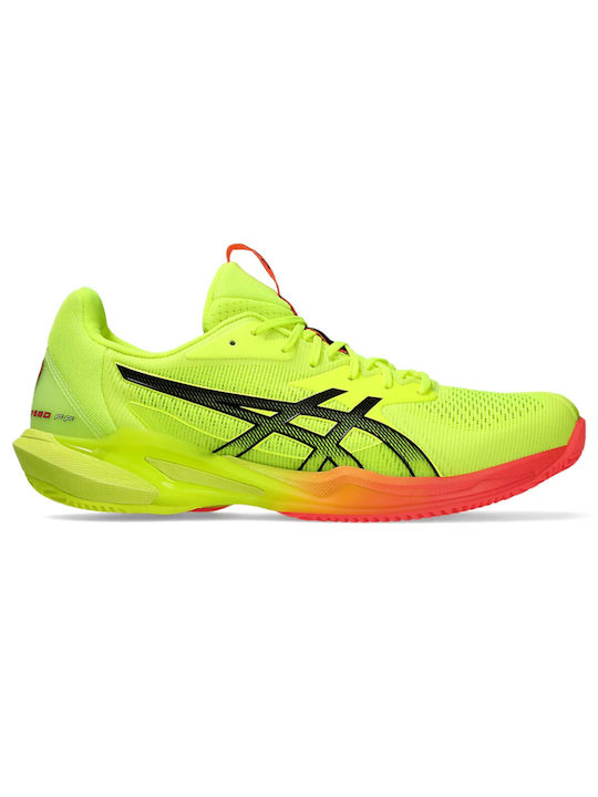 ASICS Men's Tennis Shoes for Clay Courts Black