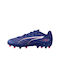 Puma 5 Play MG Low Football Shoes with Cleats Purple