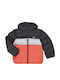 Down Kids Sports Jacket with Hood Black