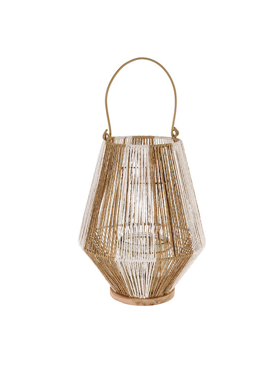 Koopman Rope Lantern Beige