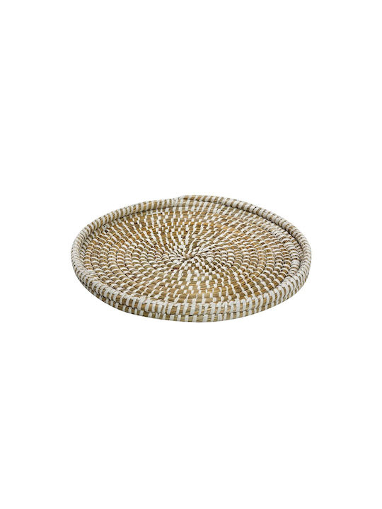 Espiel Διακοσμητικός Δίσκος Korbweide Rund 35x35x3cm 3Stück