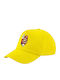 Koupakoupa Kids' Hat Jockey Fabric Super Mario Win Yellow