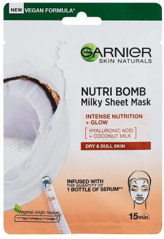 Garnier Skin Naturals Nutri Bomb Coconut Milk Sheet Mask 32gr