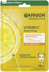 Garnier Skin Active Vitamin C Super Hydrating & Brightening Face Moisturizing / Brightening Mask 28gr