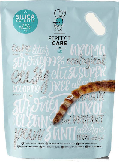 Perfect Care Silica Crystal Cat Litter Unscented 20lt