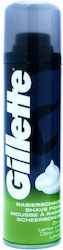 Gillette Lemon Lime Αφρός Ξυρίσματος 200ml