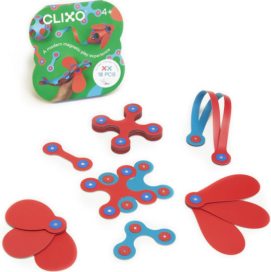 Clixo Магнитна Конструктивна Игра за Деца 4+ години+ Години