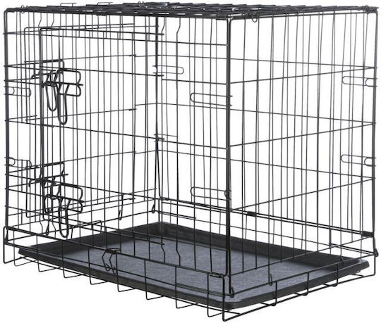 Trixie Kennel Käfig für Drahtkäfig für Hunde mit 2 Türen 64x54x48cm