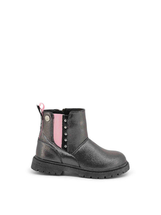 Shone Ankle Boots Kids PU Leather Boots