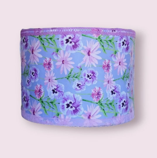 Oxygen Flower Purple Ceiling Light with E27 Socket 35cm