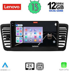 Lenovo Ηχοσύστημα Αυτοκινήτου για BMW X1 / X3 / X4 Subaru Legacy / Outback 2002-2008 (Bluetooth/USB/AUX/WiFi/GPS/Apple-Carplay/Android-Auto) με Οθόνη Αφής 9"