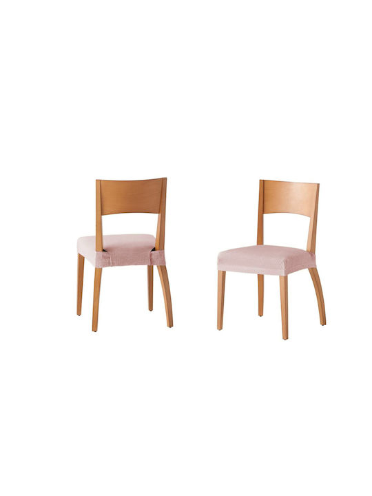 Mc Decor Tunez Elastische Abdeckung für Stuhl Pink 40x50cm 2Stück