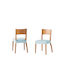 Mc Decor Tunez Elastic Cover for Chair Sea Blue 2pcs MCL.EL.TUNEZ.KK-UALASSI