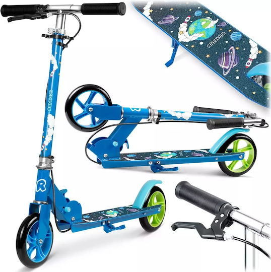 Ricokids Kids Scooter Foldable Kodi 2-Wheel for 3+ Years Old Blue