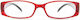 Lektor Women's Reading Glasses +1.00 in Red color