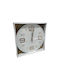 Wall Clock Plastic White Ø30cm