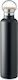 Midocean Midocean Thermosflasche Rostfreier Stahl 1l Schwarze