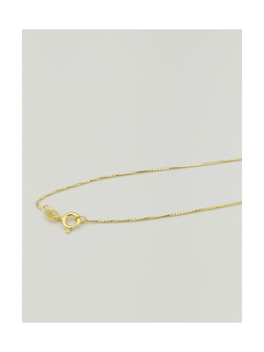 Gold-plated Silver Venetian Chain 40cm