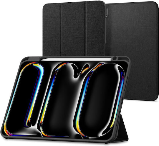 Spigen Urban Fit Flip Cover Black iPad Pro 2024 11"