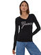 Guess Damen Pullover Black