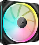 Corsair iCUE Link LX140 Case Fan with RGB Lighting and Connection 4-Pin PWM 1pcs